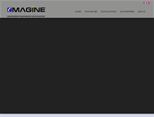 Tablet Screenshot of imaginemarketing.ca